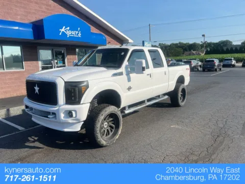 White 2011 Ford F-250SD Lariat for sale in Chambersburg, PA