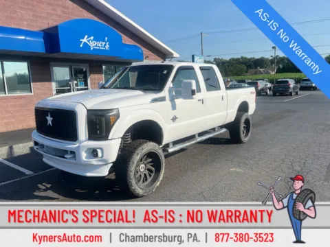 White 2011 Ford F-250SD Lariat for sale in Chambersburg, PA