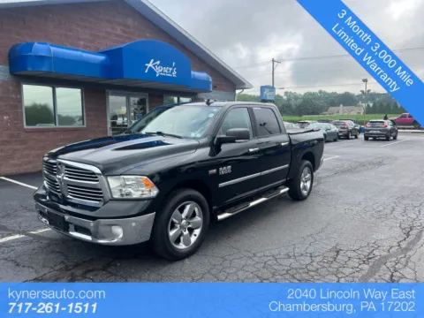 Black 2016 Ram 1500 Big Horn for sale in Chambersburg, PA