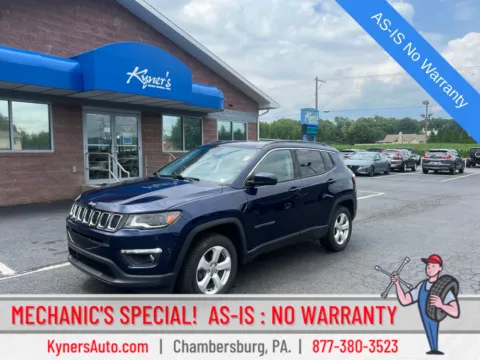 Blue 2018 Jeep Compass Latitude for sale in Chambersburg, PA