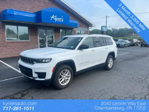 White 2022 Jeep Grand Cherokee L Laredo for sale in Chambersburg, PA