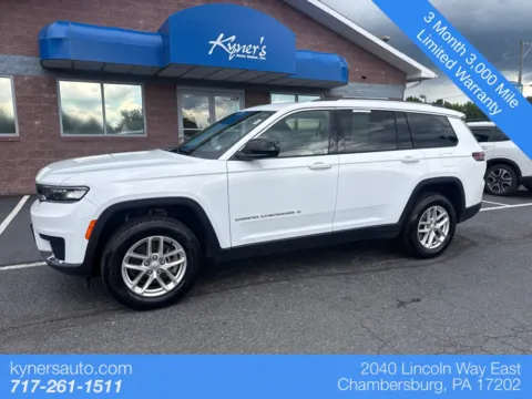 White 2022 Jeep Grand Cherokee L Laredo for sale in Chambersburg, PA