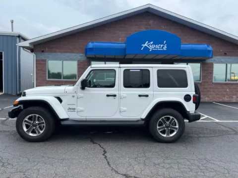 Another view of 2020 Jeep Wrangler Unlimited Sahara for sale in Chambersburg, PA at Kyner's Auto Sales, Inc.