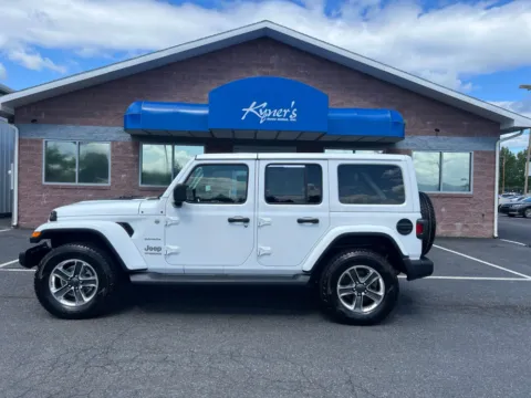 Another view of 2020 Jeep Wrangler Unlimited Sahara for sale in Chambersburg, PA at Kyner's Auto Sales, Inc.