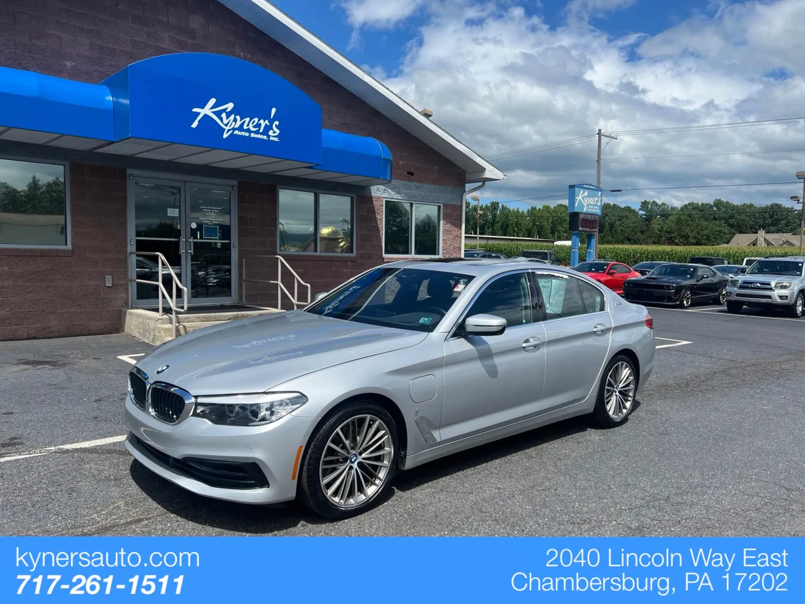 Silver 2019 BMW 5 Series 530e xDrive iPerformance for sale in Chambersburg, PA