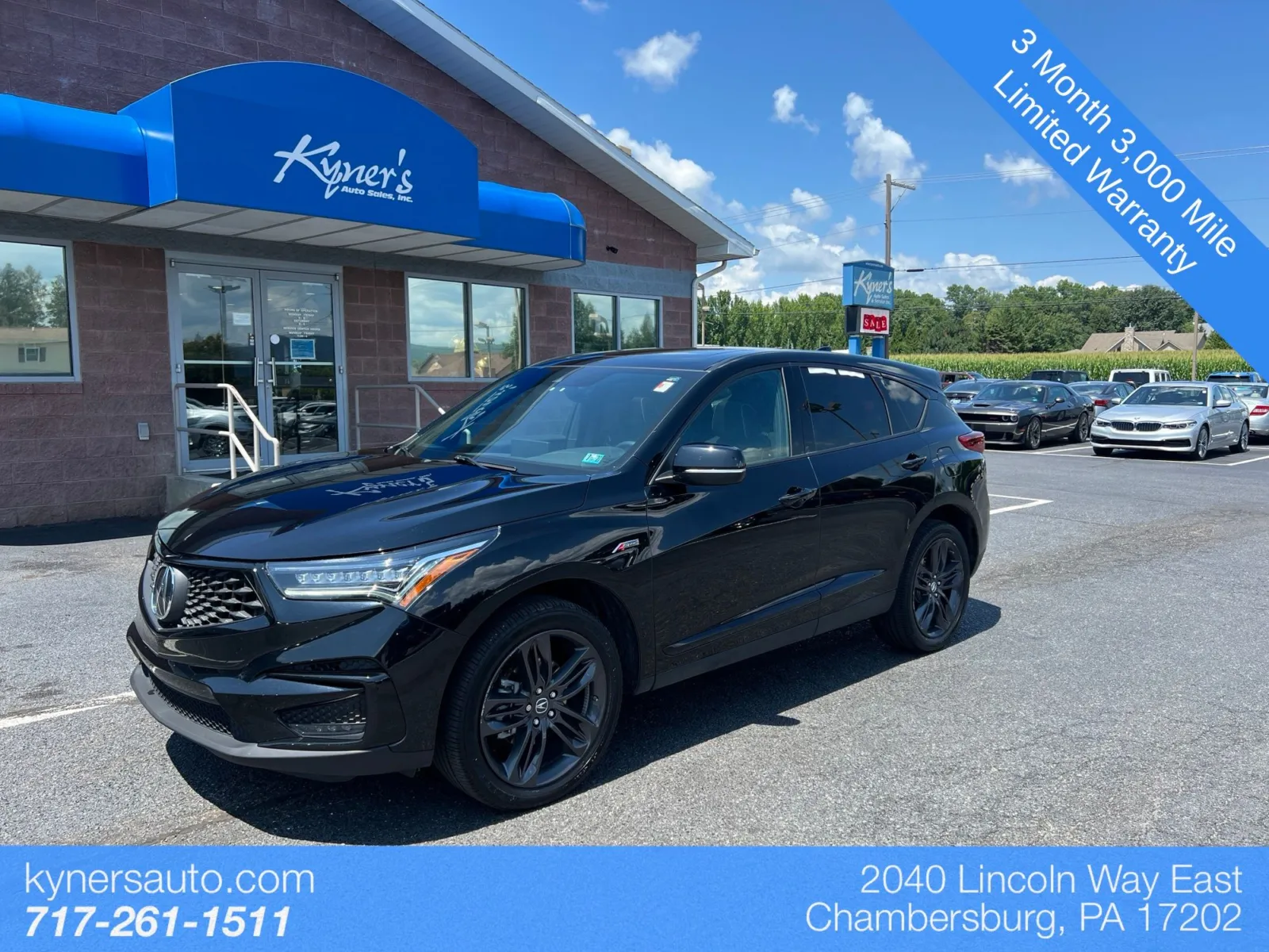 Black 2020 Acura RDX A-Spec Package for sale in Chambersburg, PA