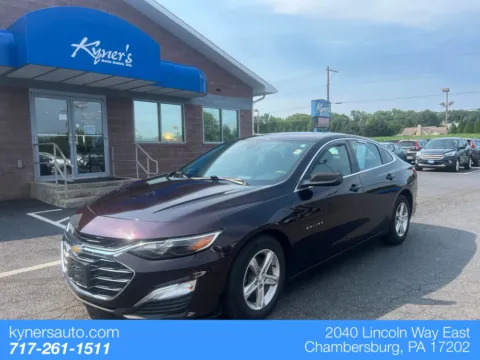 Black 2020 Chevrolet Malibu LS for sale in Chambersburg, PA