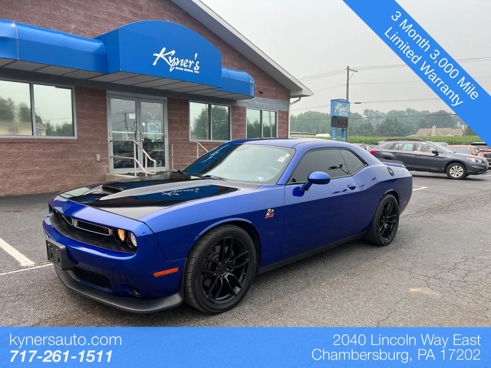 Blue 2020 Dodge Challenger R/T for sale in Chambersburg, PA