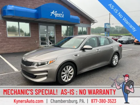 Silver 2017 Kia Optima EX for sale in Chambersburg, PA