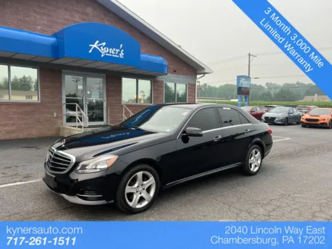 Black 2016 Mercedes-Benz E-Class E 350 for sale in Chambersburg, PA