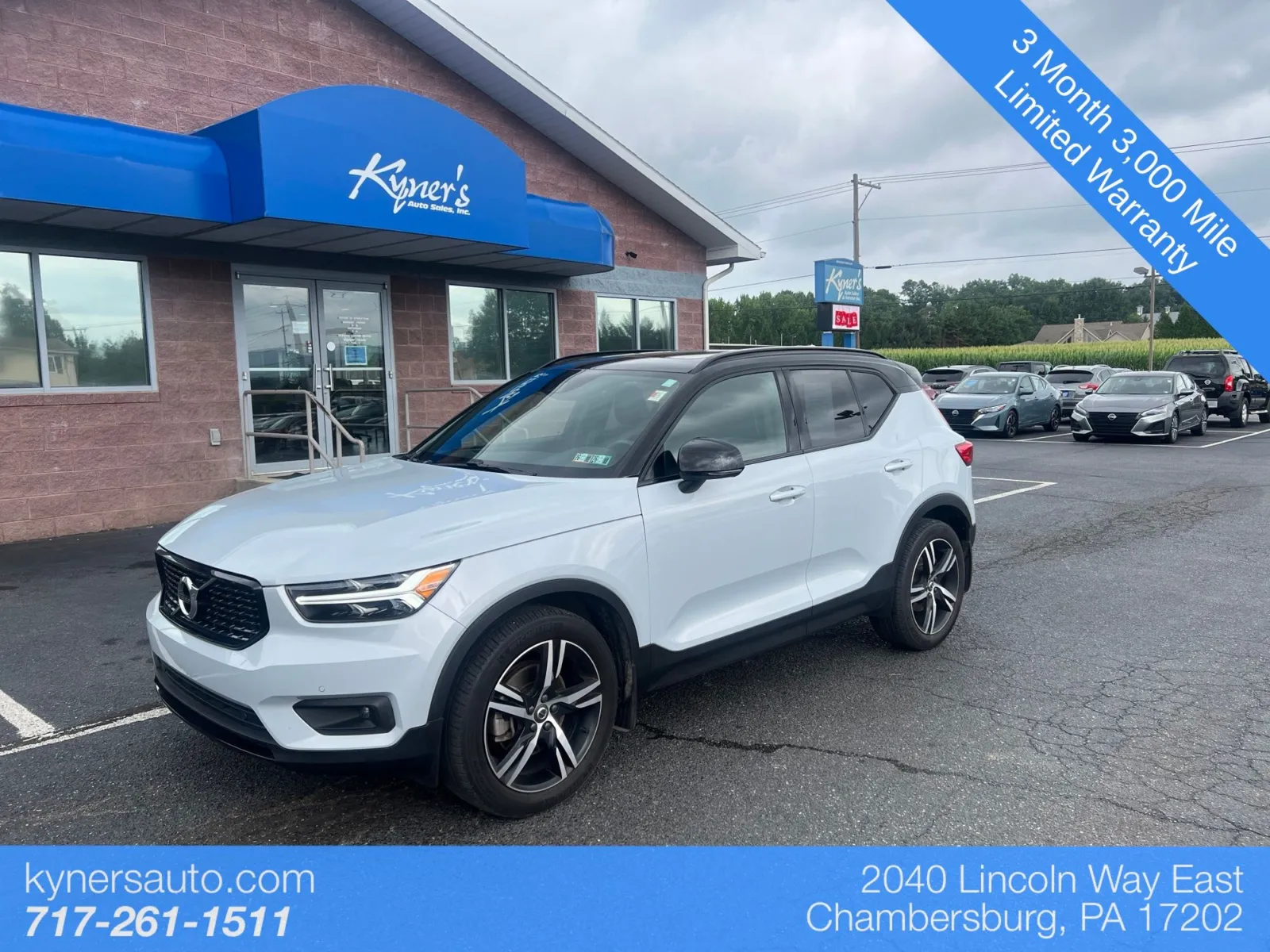 Silver 2021 Volvo XC40 R-Design for sale in Chambersburg, PA