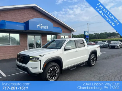 White 2023 Nissan Frontier PRO-4X for sale in Chambersburg, PA
