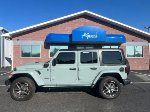 Photos of 2024 Jeep Wrangler Sport S 4xe for sale in Chambersburg, PA at Kyner's Auto Sales, Inc.