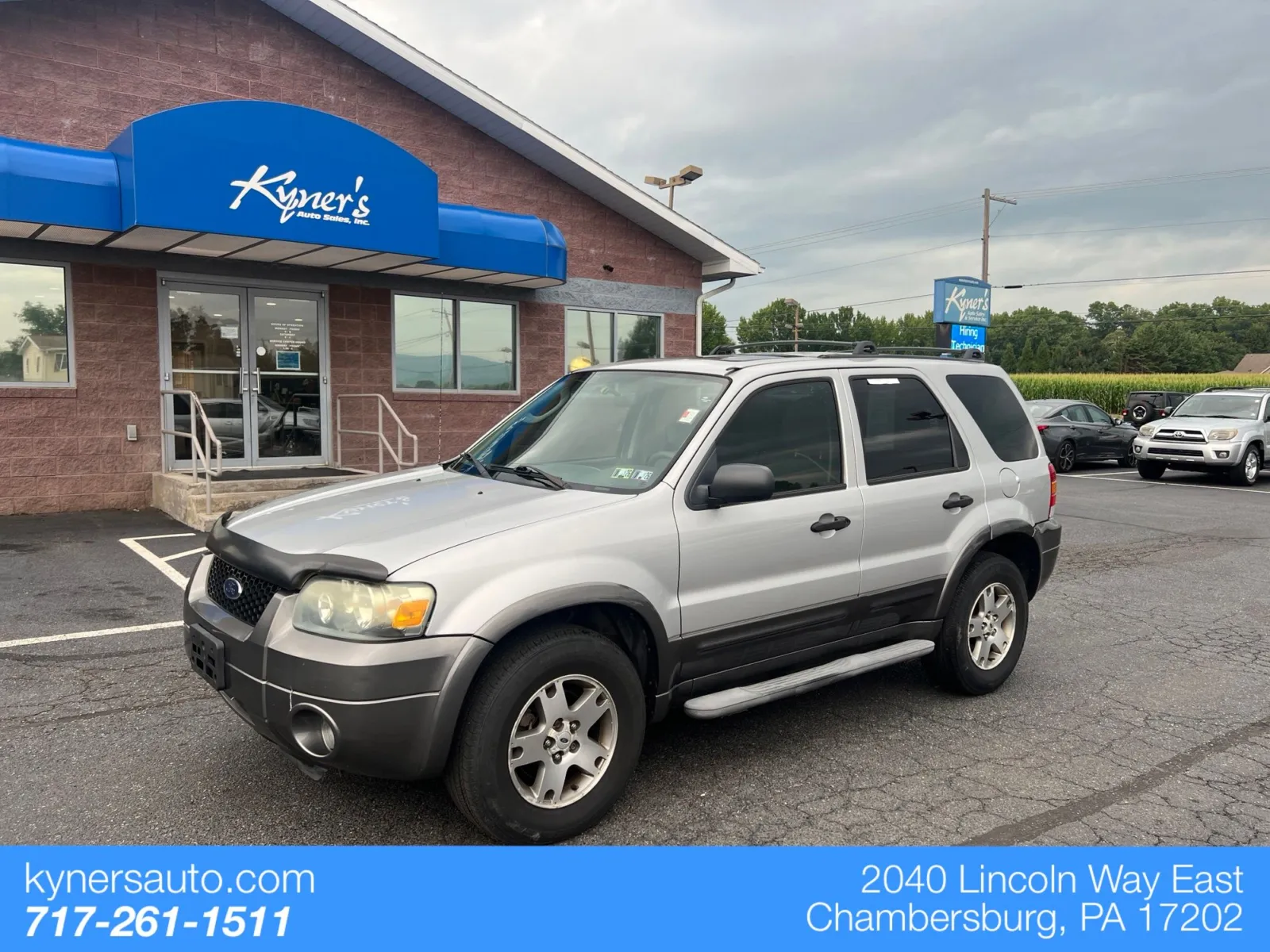 Silver 2005 Ford Escape XLT for sale in Chambersburg, PA