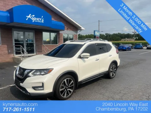 White 2018 Nissan Rogue SL for sale in Chambersburg, PA