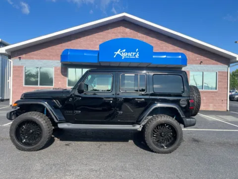 Another view of 2021 Jeep Wrangler Unlimited Sahara Altitude for sale in Chambersburg, PA at Kyner's Auto Sales, Inc.
