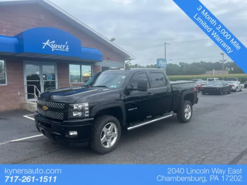 Black 2013 Chevrolet Silverado 2500 HD LTZ for sale in Chambersburg, PA
