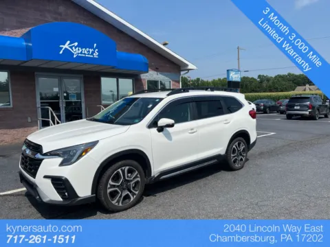 White 2023 Subaru Ascent Limited for sale in Chambersburg, PA