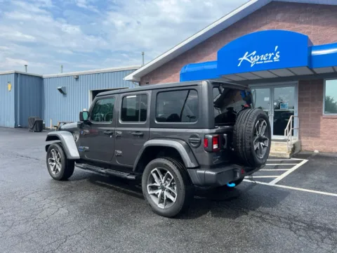 Another view of 2024 Jeep Wrangler Sport S 4xe for sale in Chambersburg, PA at Kyner's Auto Sales, Inc.