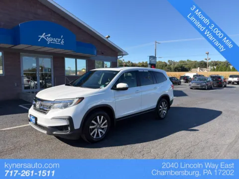 White 2021 Honda Pilot EX-L for sale in Chambersburg, PA