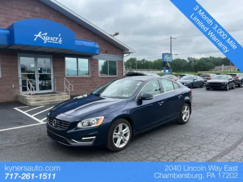 Blue 2015 Volvo S60 T5 Premier for sale in Chambersburg, PA