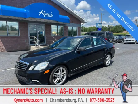 Black 2011 Mercedes-Benz E-Class E 350 for sale in Chambersburg, PA