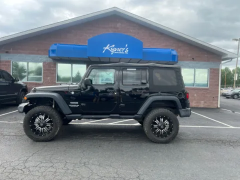 Another view of 2016 Jeep Wrangler Unlimited Sport for sale in Chambersburg, PA at Kyner's Auto Sales, Inc.