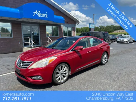 Red 2013 Hyundai Azera for sale in Chambersburg, PA