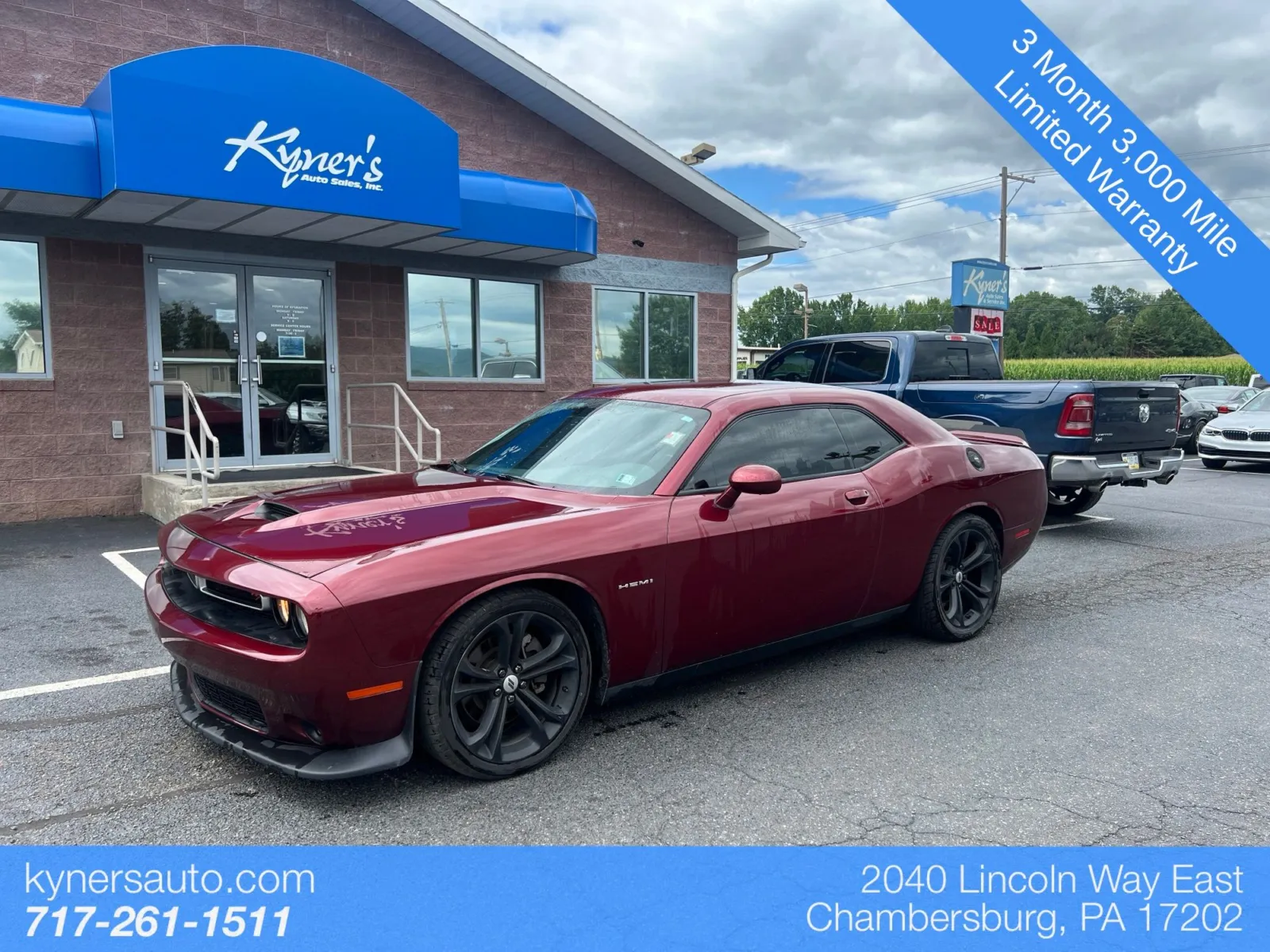 Red 2020 Dodge Challenger R/T for sale in Chambersburg, PA