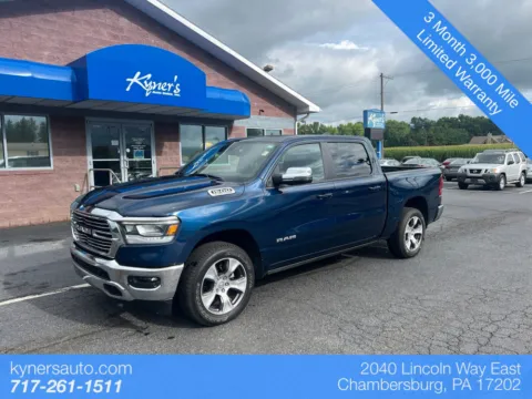 Blue 2024 Ram 1500 Laramie for sale in Chambersburg, PA