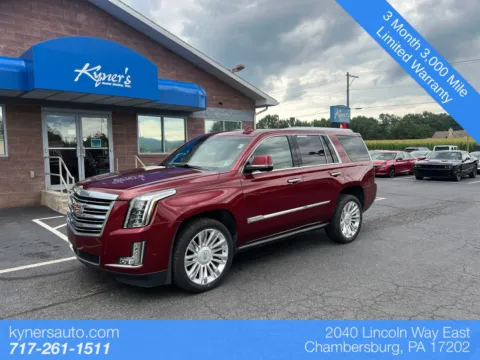 Red 2018 Cadillac Escalade Platinum Edition for sale in Chambersburg, PA