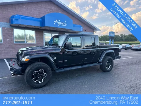 Black 2020 Jeep Gladiator Rubicon for sale in Chambersburg, PA