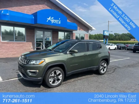 Green 2019 Jeep Compass Limited for sale in Chambersburg, PA