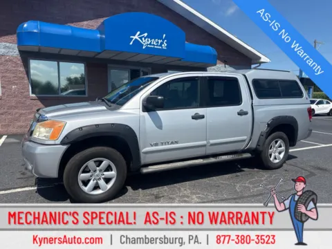 Silver 2012 Nissan Titan SV for sale in Chambersburg, PA