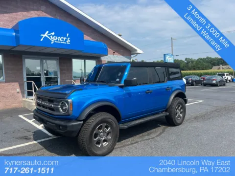 Blue 2021 Ford Bronco Big Bend for sale in Chambersburg, PA