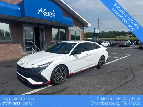 White 2022 Hyundai Elantra N for sale in Chambersburg, PA