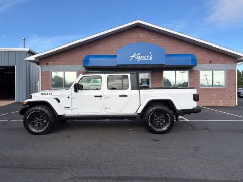 Another view of 2021 Jeep Gladiator Willys for sale in Chambersburg, PA at Kyner's Auto Sales, Inc.