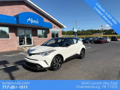 White 2019 Toyota C-HR XLE for sale in Chambersburg, PA