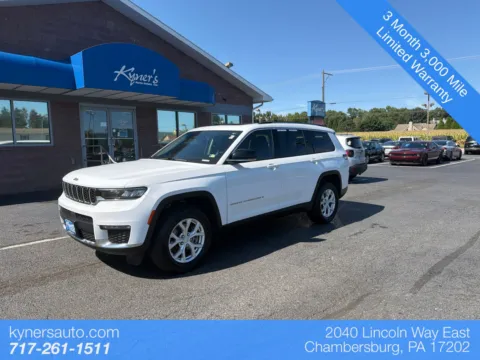 White 2023 Jeep Grand Cherokee L Limited for sale in Chambersburg, PA