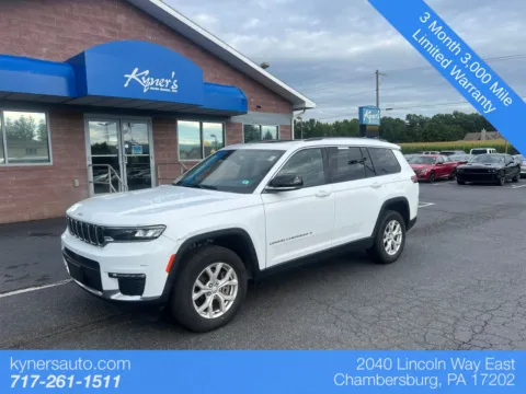 White 2023 Jeep Grand Cherokee L Limited for sale in Chambersburg, PA
