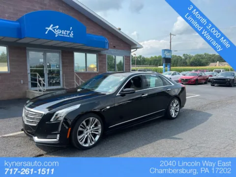 Black 2016 Cadillac CT6 3.0L Twin Turbo Platinum for sale in Chambersburg, PA