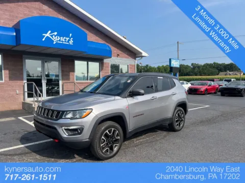 Silver 2020 Jeep Compass Trailhawk for sale in Chambersburg, PA