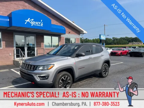 Silver 2020 Jeep Compass Trailhawk for sale in Chambersburg, PA