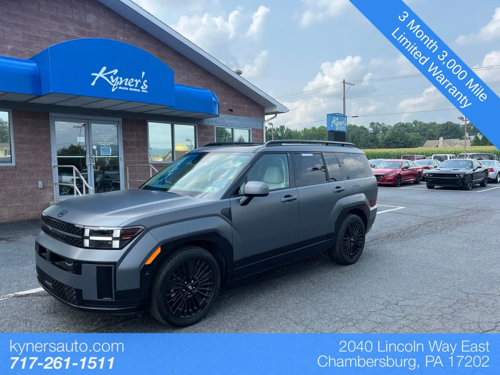 Gray 2025 Hyundai Santa Fe Hybrid Calligraphy for sale in Chambersburg, PA
