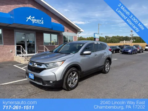 Silver 2018 Honda CR-V EX-L for sale in Chambersburg, PA