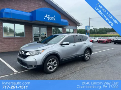 Silver 2018 Honda CR-V EX-L for sale in Chambersburg, PA