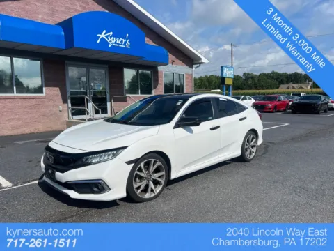 White 2020 Honda Civic Touring for sale in Chambersburg, PA