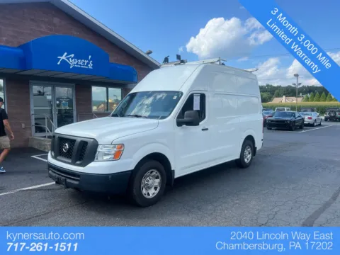 White 2018 Nissan NV2500 HD SV for sale in Chambersburg, PA