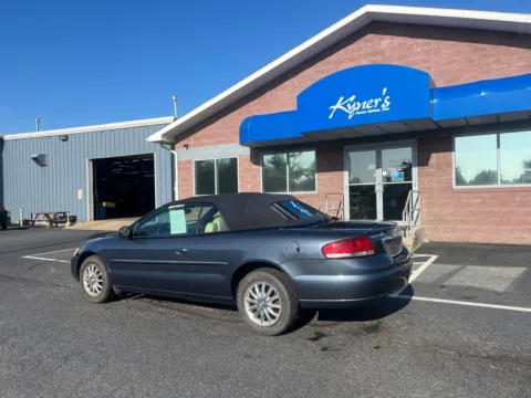 Another view of 2002 Chrysler Sebring Limited for sale in Chambersburg, PA at Kyner's Auto Sales, Inc.