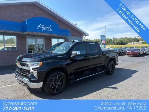 Black 2022 Chevrolet Silverado 1500 LT for sale in Chambersburg, PA